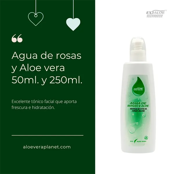 title-Agua de rosas y aloe vera 50ml y 250 ml-aloe vera puro certificado tu tienda online La Botiga del Aloe-aloeveraplanet.com-producto-title