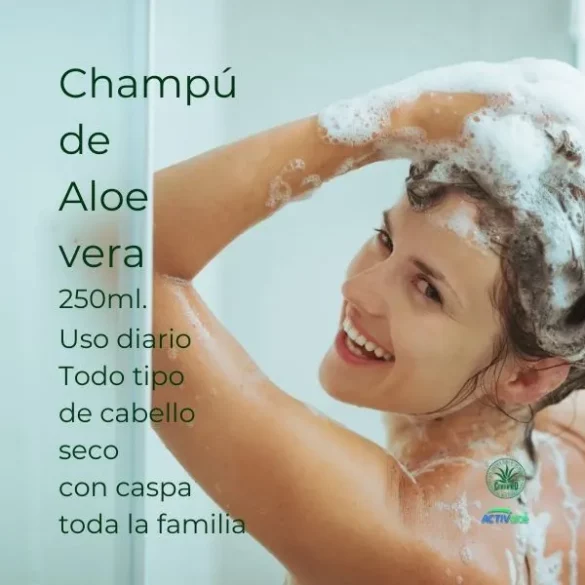 Champú de Aloe vera – Uso diario 250ml.